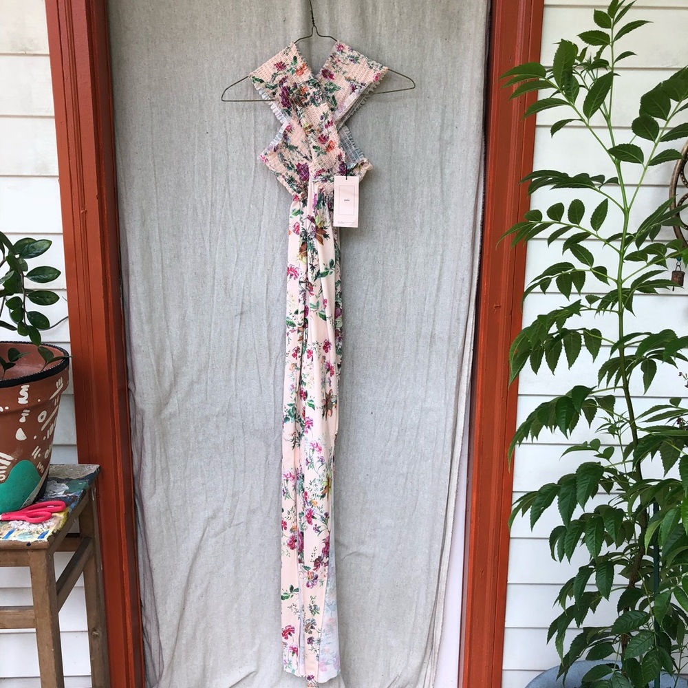 Zara Floral Print Maxi Dress